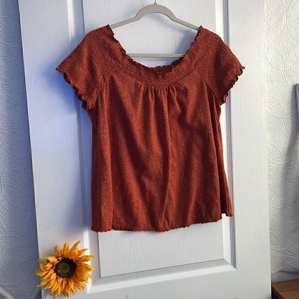 Self Esteem Off Shoulder Top - L - Picture 2 of 6